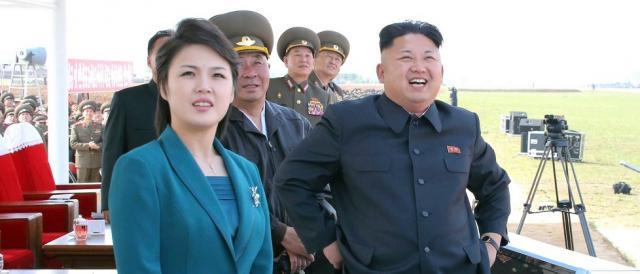 Kim Jong-un insieme alla moglie, Ri Sol-yu