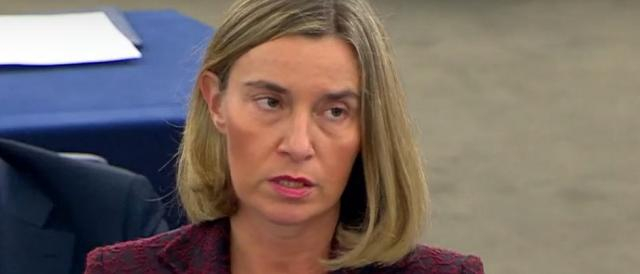 Federica Mogherini, alta rappresentante per la sicurezza in Europa