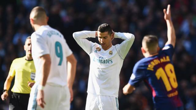 VIDEO - Real-Barça : l'improbable loupé de Cristiano Ronaldo ... - eurosport.fr