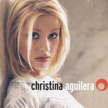 Portada del álbum de debut de Christina Aguilera donde aún aparece con un aspecto entre inocente y chewing gum (Flickr)
