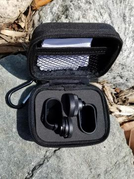 The Lenzii universal clip on lenses—Wide Angle/Macro/Fish Eye combo (photo cred: Odette Perez)