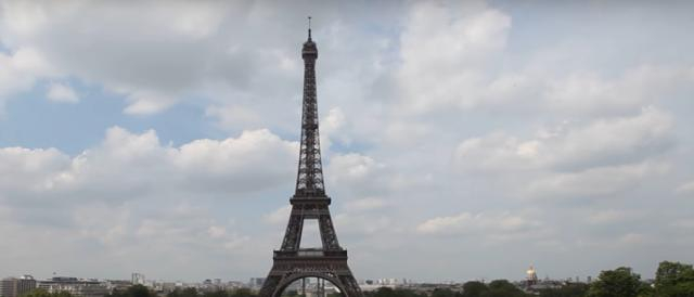 La Torre Eiffel, uno dei smboli della Francia