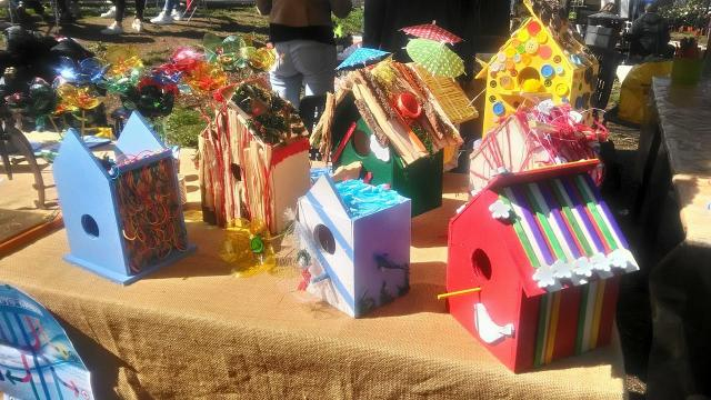 Casette in legno per uccellini