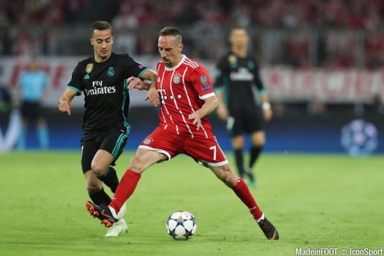 Foot - Franck Ribery and Lucas Vazquez during the Champions League ... - madeinfoot.com
