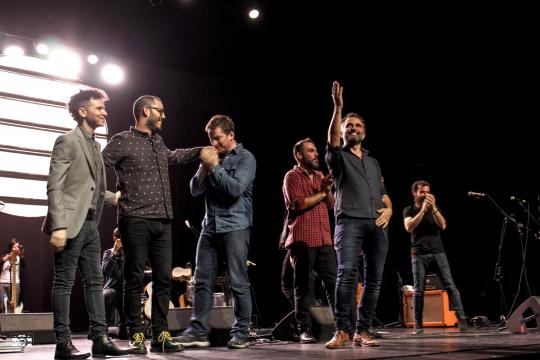 Finalización del concierto de Jorge.