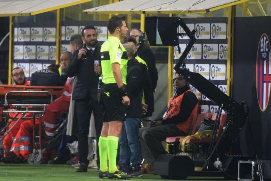 Un arbitro di Serie A presente al V.A.R.