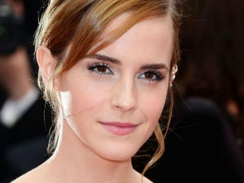 Emma Watson en la entrega de reconocmientos