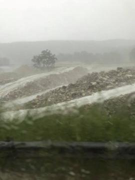 Grandinata del 3 maggio nel sannio