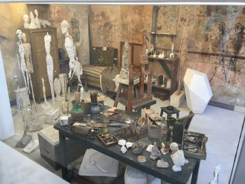 Atelier reconstitué de Giacometti