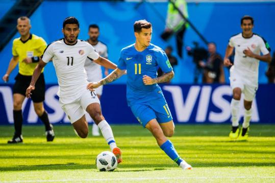 Foot Mondial 2018 - Coutinho sauve le Brésil d'un gros bug face au ... - foot01.com