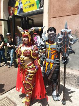 I famosi cosplayer presenti alla fiera Etna Comics 2018