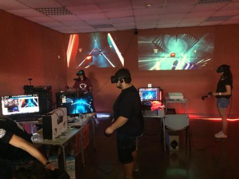 Realta virtuale e videogiochi alla fiera Etna Comics 2018