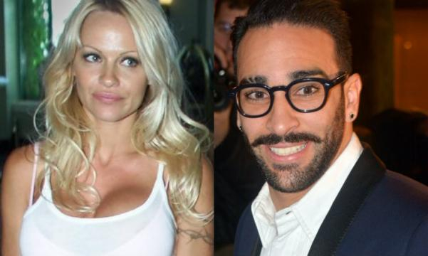 Pamela Anderson e lo strano look di Rami