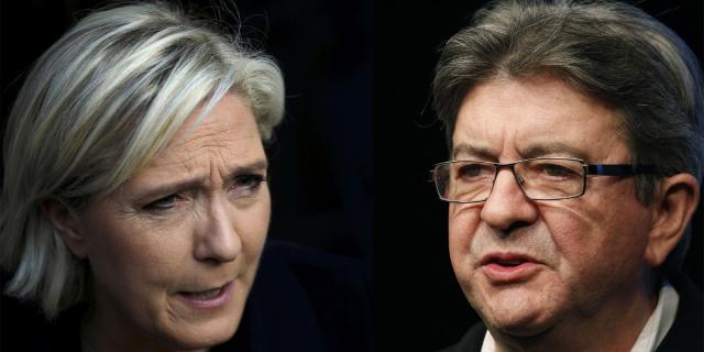 Au second tour, Marine Le Pen préférerait affronter Jean-Luc Mélenchon - lejdd.fr