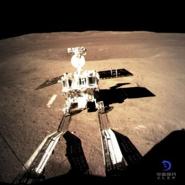 Agência espacial chinesa divulga novas imagens da jornada da sonda (Reprodução)