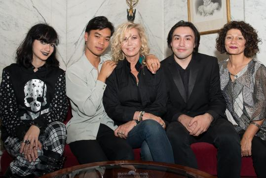 Daphné Perron, Jérémy Bellet, Fiona Gélin, Thomas Salles, Gabrielle Despeghel (photo Sébastien Besancenez)