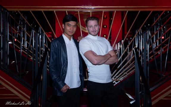 Jérémy Bellet et Matt Chevalier (au Roxie à Paris)