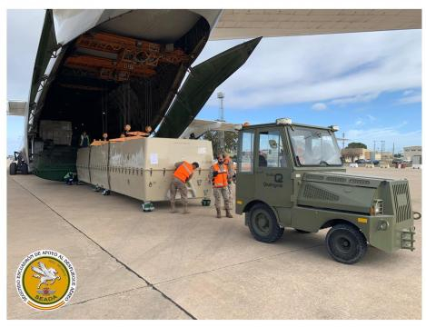 La SEADA suministró las imagenes del desembarco de los Predator