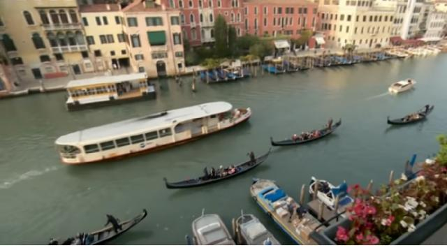 Venice plans to tax day-trippers. [Image source/CBS Evening News YouTube video]