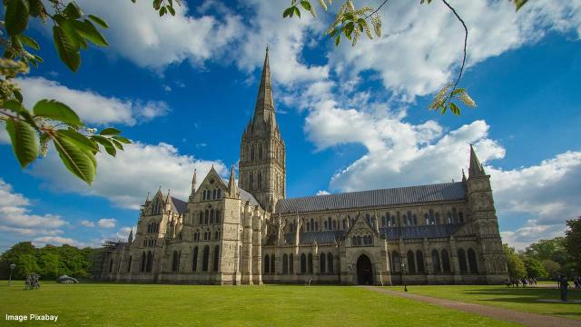 Salisbury Cathedral, Salisbury, Wiltshire, UK Image credit - CCO Maxpixel