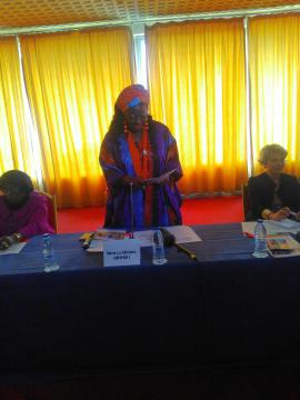 Célestine Ketcha Courtes Ministre de l'Habitat et du Développement Urbain du Cameroun © Odile Pahai