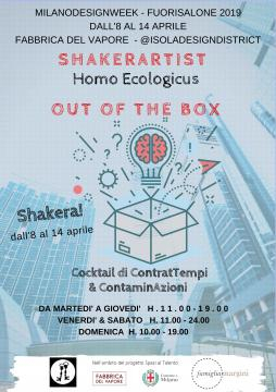 ShakerArtist Fuorisalone19 Homo ecologicus
