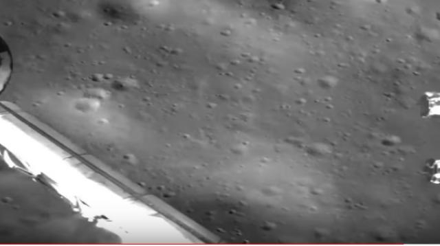 China releases video showing probe landing on far side of the moon. [Image source/euronews (in English) YouTube video]