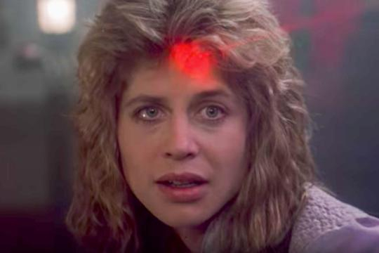 Linda Hamilton nel primo Terminator (1985), ovvero l'innocenza distrutta