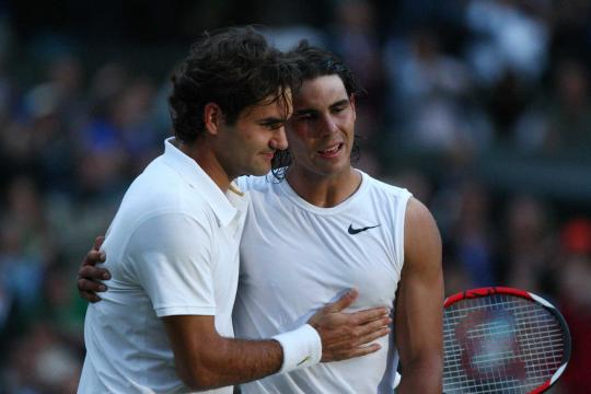 Roger Federer e Rafa Nadal - altervista.org