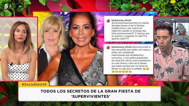 Bárbara Rey arremete sin piedad contra Isabel Pantoja e incluso se atreve a hablar de Kiko Rivera e Isa Pantoja