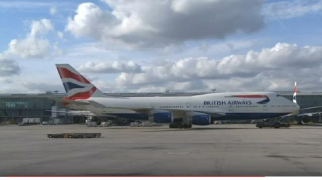 British Airways suspends flights to Cairo. [Image source/Sky News Australia YouTube video]