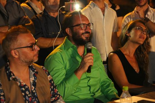 Tommaso Martinelli con Luigi Miliucci e Rossella Deliso