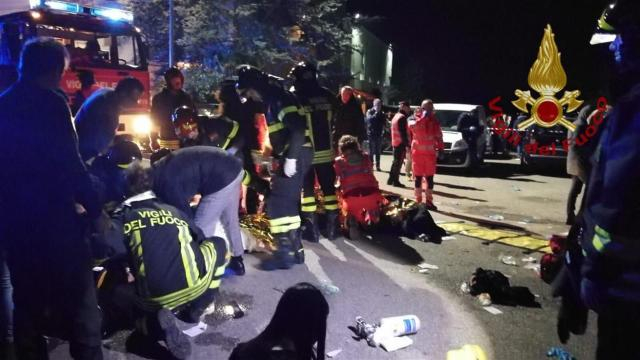 Strage di Corinaldo: arrestati sette ragazzi
