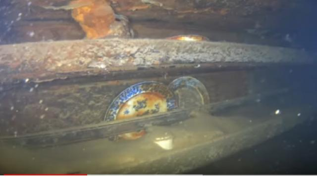 170-year-old shipwreck, HMS Terror, in remarkable condition. [Image source/CBC News YouTube video]