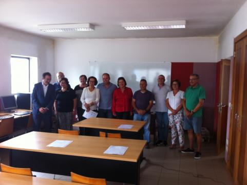 Entrega de Certificados de final do curso em Esposende