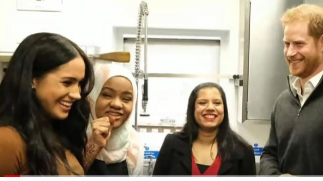 New details about why Prince Harry & Meghan Markle may have rushed announcement. [Image source/NBC News YouTube video]