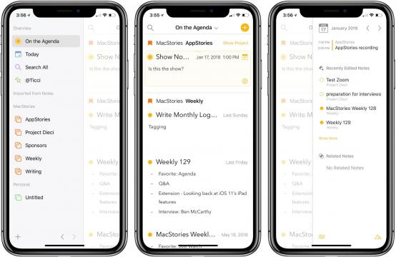 Agenda for iOS Review - MacStories - macstories.net