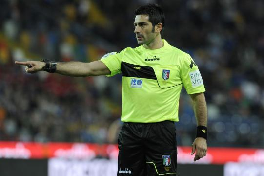 Fabio Maresca, arbitro del derby di Milano.