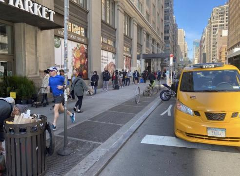 Whole Foods durante el confinamiento.