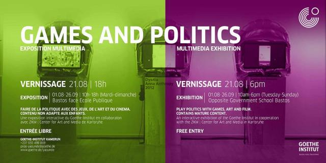 L'exposition 'Game and Politics' du Goethe-Institut Kamerun (c) Goethe-Institut