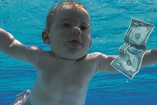 Capa do álbum 'Nevermind' do Nirvana (Arquivo Blasting News)