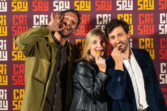 Pietro Colloredo Mels, Giulia Cavallini, e Matteo Merlini.
