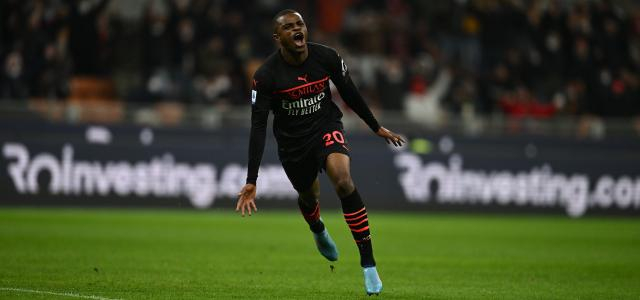 Kalulu autore del gol vittoria del Milan sull'Empoli. Foto di: acmilan.com