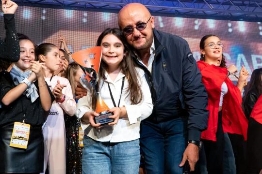 Viola Maddalena Porqueddu premiata al Rumore BIM Festival 2025. © Ufficio Stampa