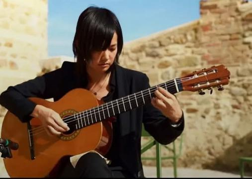 Mayumi Ueda chitarrista classica giapponese (per sua gentile concessione)